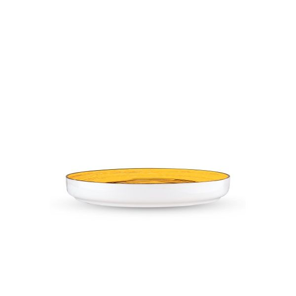 Тарелка обеденная Spiral Yellow 23 см WL-669419/A Wilmax