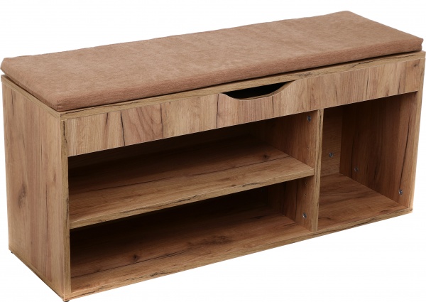 Тумба для обуви Embawood Комфи 1036x320x480 мм дуб крафт золотой 