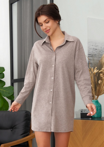 Халат домашній жіночий Roksana VANESSA №1531/16124 р. S капучино