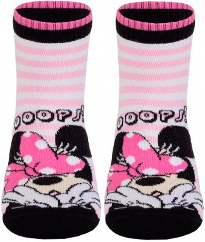 Носки детские Conte-Kids DISNEY 354 17С-127СПМ р.20 светло-розовый белый черный 