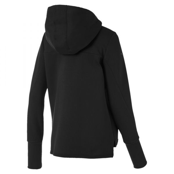 Джемпер Puma Ferrari Wmn Hooded Sweat Jac 59543901 р. S чорний
