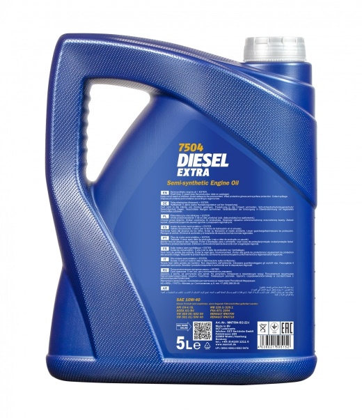 Моторное масло Mannol Diesel 10W-40 5 л (17153)