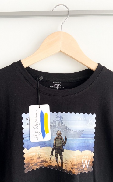 Футболка Марка 1 Корабль р.S черный