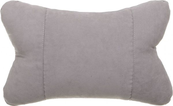 Подушка автомобільна KERDIS Standart сіра тканина/велюр 4820198830366