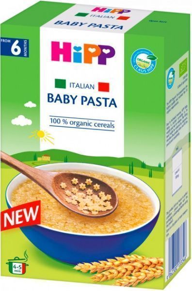 Hipp от 6 месяцев органічні макарони Зірочки 320 г 