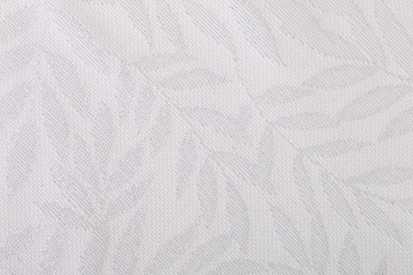 Скатертина Ельза 132x132 см біле срібло Прованс 