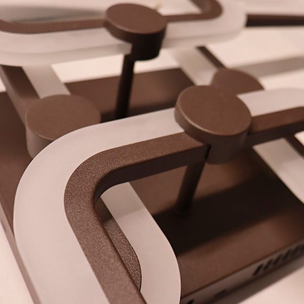 Люстра светодиодная Victoria Lighting Fixy/PL4 92 Вт коричневый 