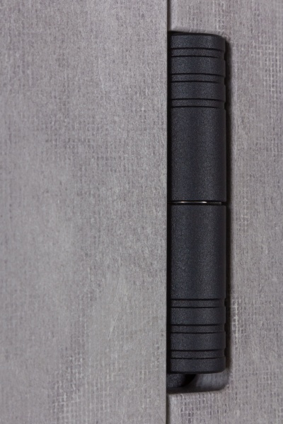 Дверь входная Булат К-8 (квадро) 540/249 wavestone grey / белый супермат 2050x850 мм правая