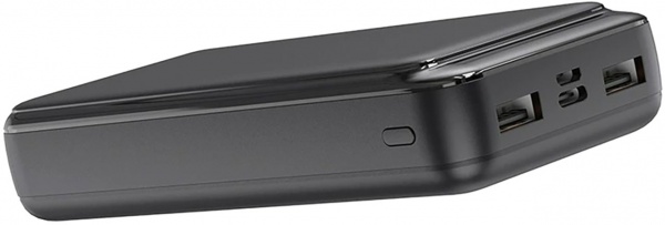 Универсальная мобильная батарея ColorWay 20000 mAh black (CW-PB200LPD2BK) 