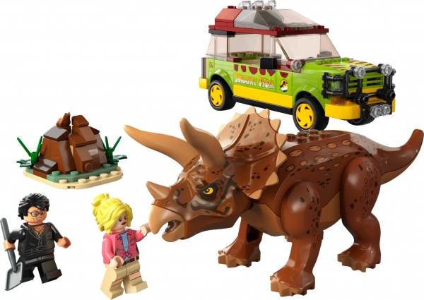 Конструктор LEGO Jurassic World Дослідження трицератопсів 76959
