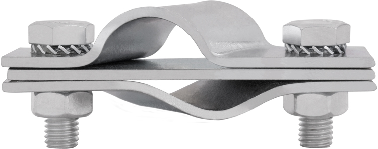 Зажим шпильки заземления E.NEXT D16 с полосой z0010021