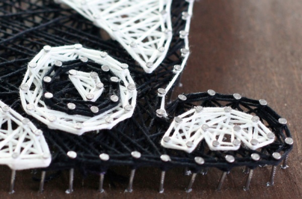 Набор для творчества Стринг-арт Французский бульдог АВС-010 Абрис Арт 