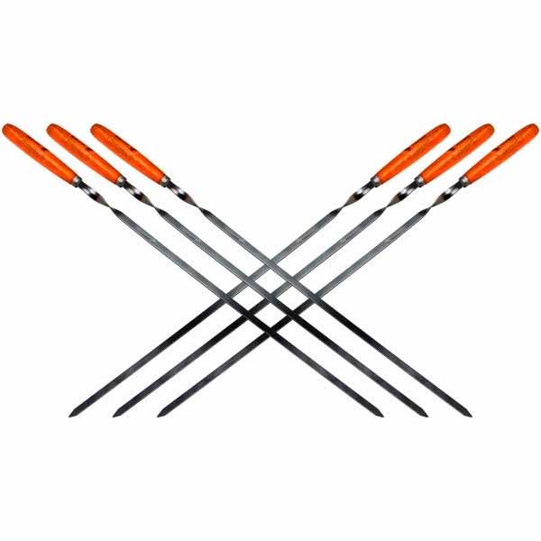 Набор шампуров Time Eco 6 шт 60 см JR003W