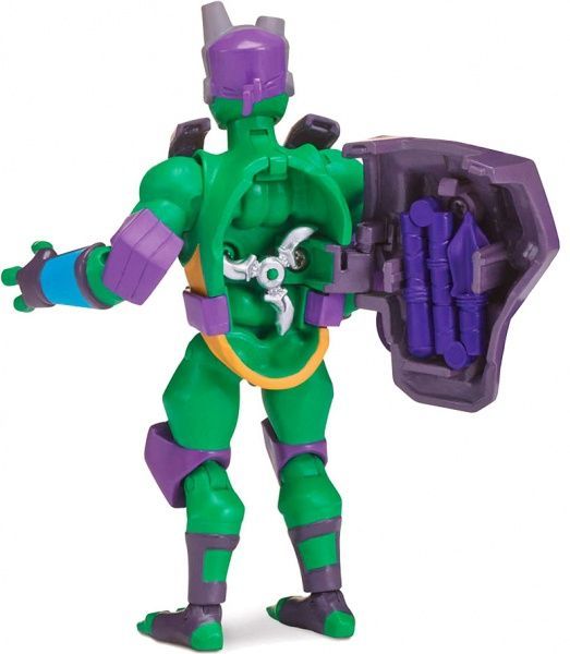 Фигурка TMNT серии «Эволюция Черепашек-Ниндзя» с боевым панцирем - Донателло (12 см) 