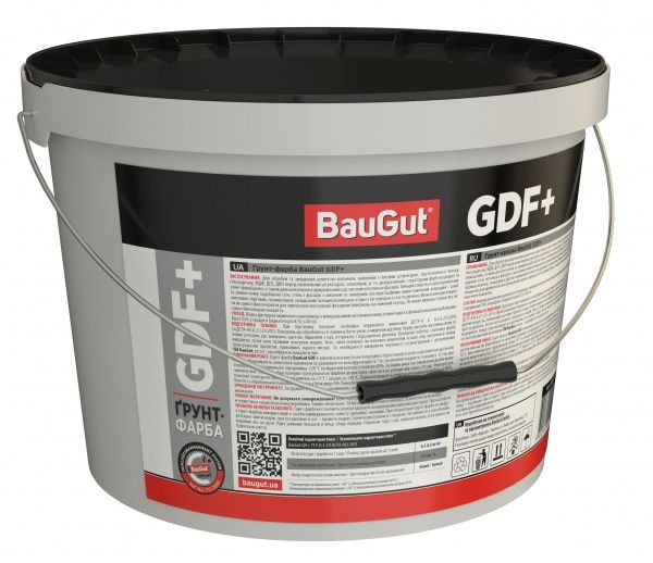 Ґрунтувальна фарба адгезійна BauGut GDF+ 10 кг