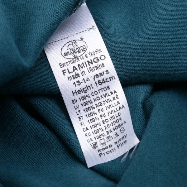 Футболка для хлопчиків Фламінго р.164 зелений із чорним 864-124 