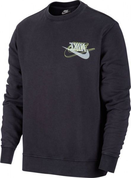 Джемпер Nike M NSW RETRO CREW FT CZ7831-010 р. XL черный
