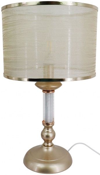 Настільна лампа Victoria Lighting Nicole/TL1 1x40 Вт E14 бежевий 