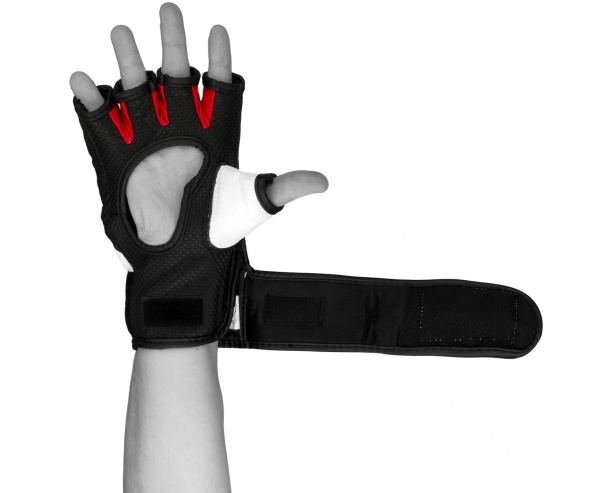 Перчатки для MMA PowerPlay 3075 р. XL бело-черный