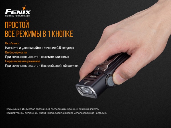 Фонарь Fenix РУЧНОЙ ИНДУСТРИАЛЬНЫЙ WT20R