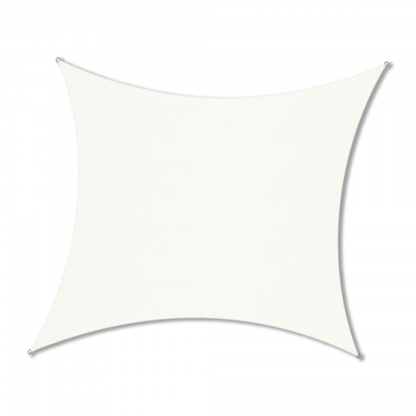 Тент-парус POLI квадрат 3,6x3,6 м білий 