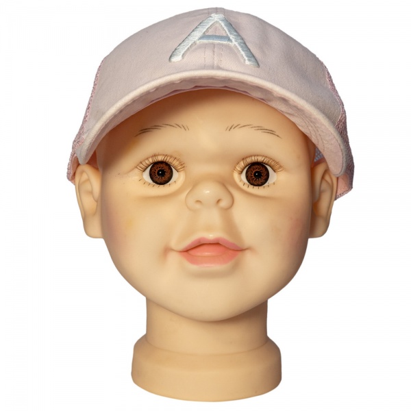 Кепка для дівчаток Devilon 3-6 років р.47-52 блідо-рожевий 518981 