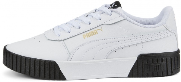 Кроссовки Puma CARINA 2.0 PUMA WHITE-PUMA WHITE-PUMA TE 38584904 р.40,5 белый