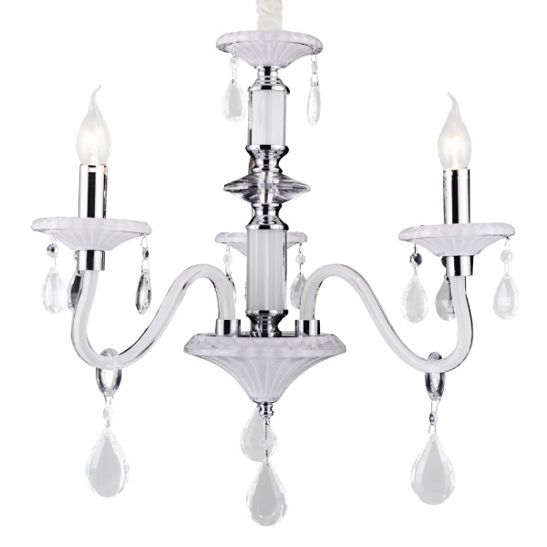 Люстра Victoria Lighting 3x40 Вт E14 белый Cordelia/SP3 white 