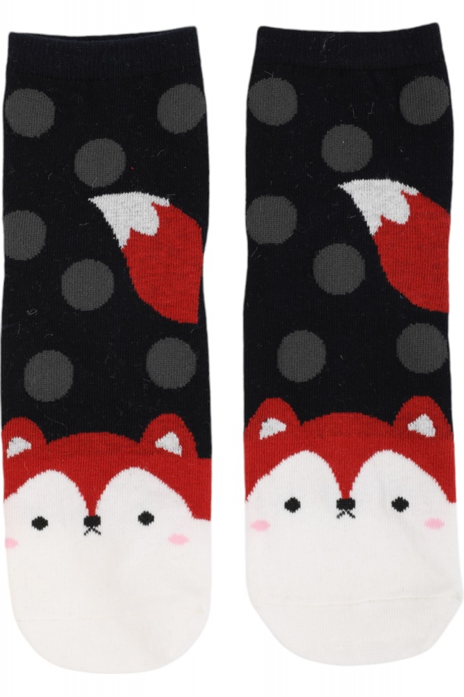 Шкарпетки жіночі La Nuit Home Лис р.one size синій