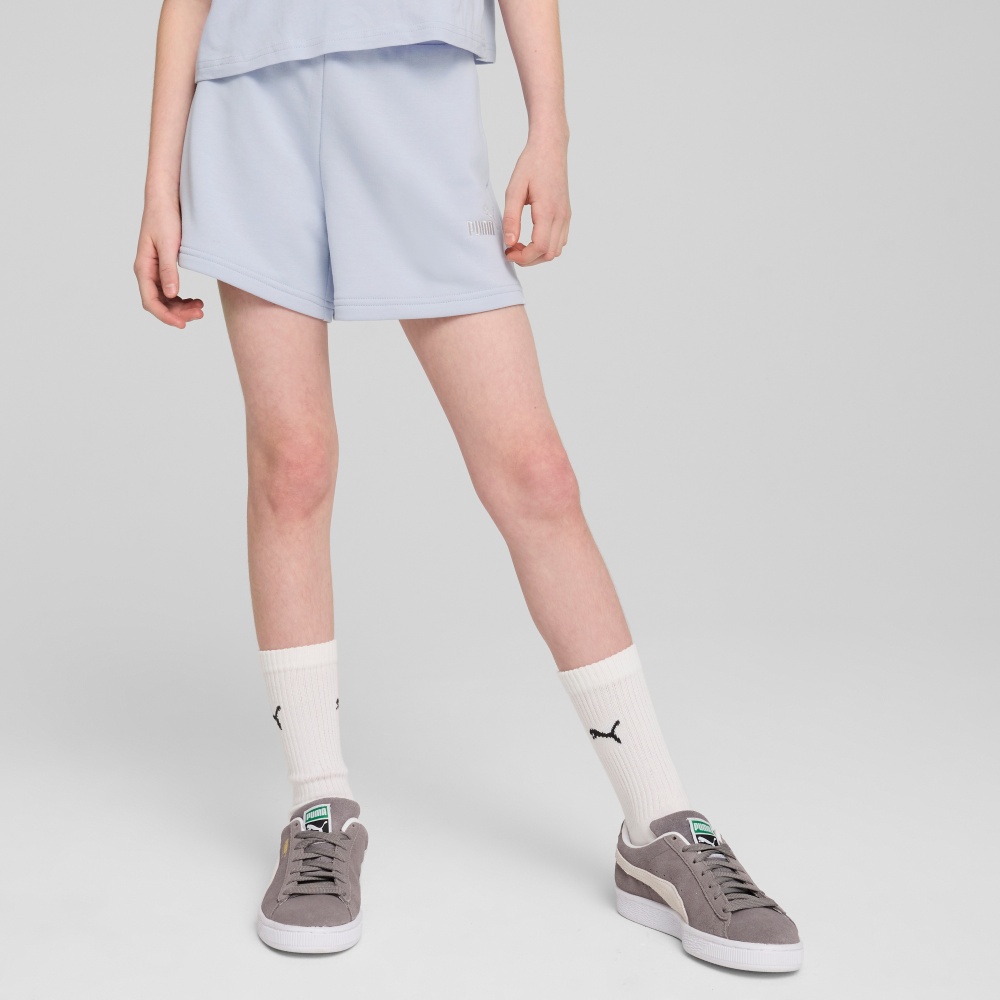 Шорты Puma ESS Small No. 1 Logo Shorts TR G 68490547 р. 140 голубой