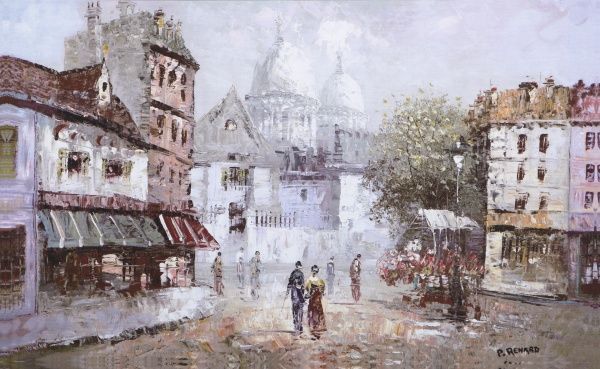 Репродукция PARIS 3 58-14 80x50 см 