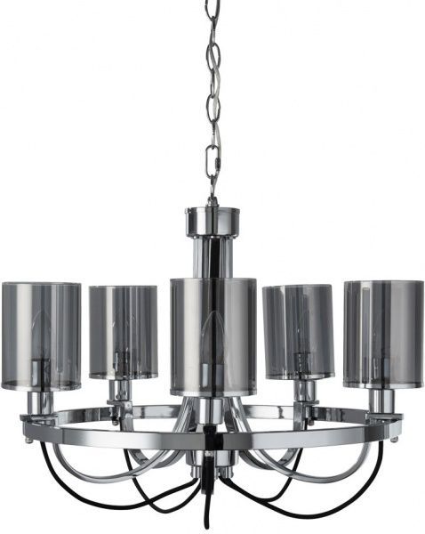 Люстра підвісна Arte Lamp Ombra A2995LM-5CC 5x40 Вт E14 хром 