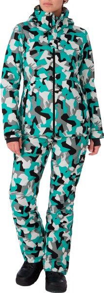 Куртка McKinley Gisela wms 408184-901915 34 черно-мятный