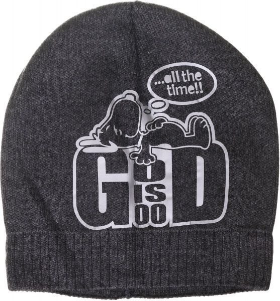 Шапочка детская для девочки Kraft+ 1003 р.50-52 темно-серый меланж 