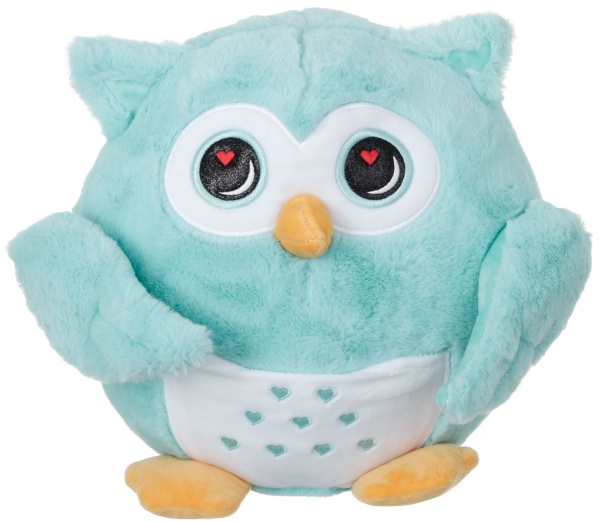 Подушка декоративна з пледом пара сов різнокольоровий Dormeo 