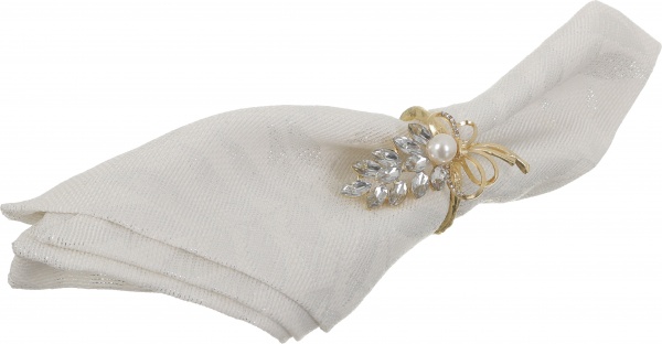 Кольцо для салфеток Diamond Feather YQU9174-3