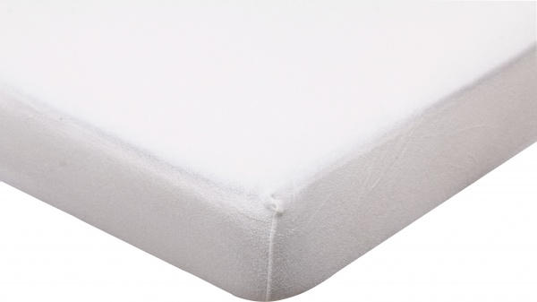 Простынь на резинке махровое 160123 140x200 см кремовый Homeline 