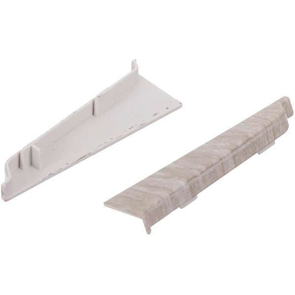 Комплект заглушек King Floor 70 1 левая + 1 правая дуб светлый 