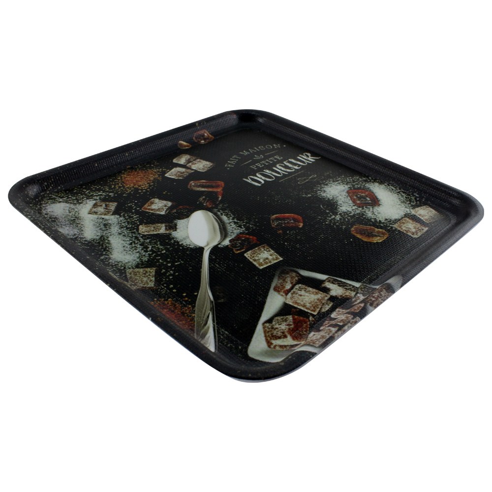 Поднос Arino Sweets 24x24x1,2 см квадратный 74647