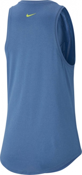 Майка Nike W DRY TALEG HI-NECK JDI BQ3296-458 XS синій