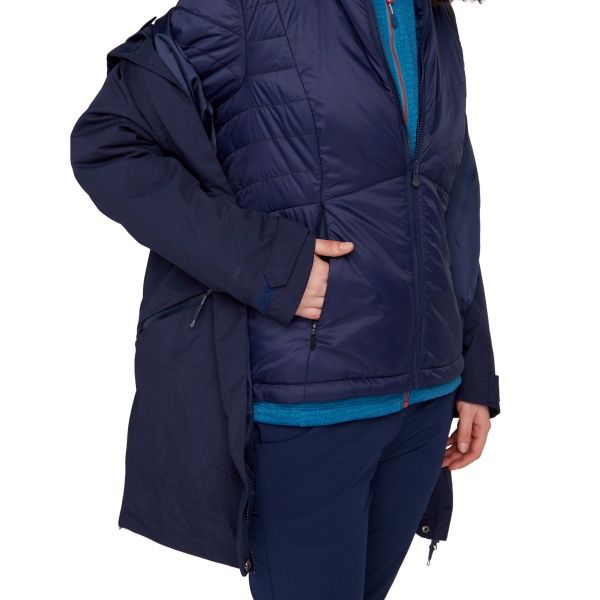 Куртка McKinley Manabel 3:1 wms 294691-901911 44 темно-синій