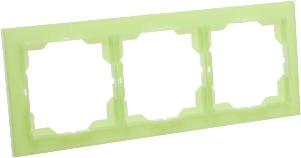 Рамка трехместная ABB NEO универсальная светло-зеленый 3901M-A00130 42