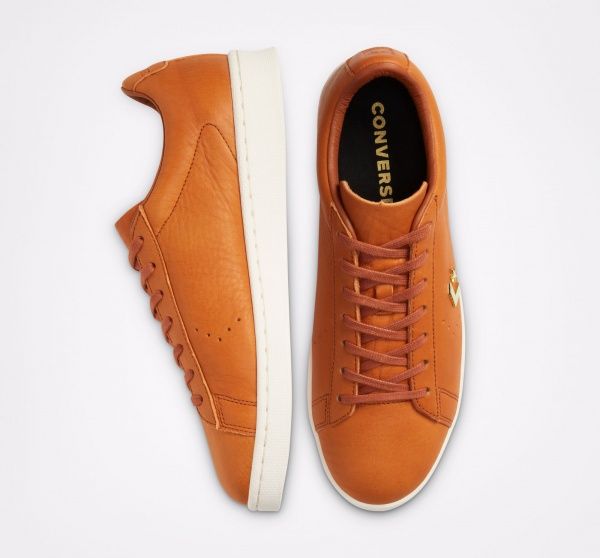 Кеды Converse PRO LEATHER OX 168853C р. US 11 коричневый
