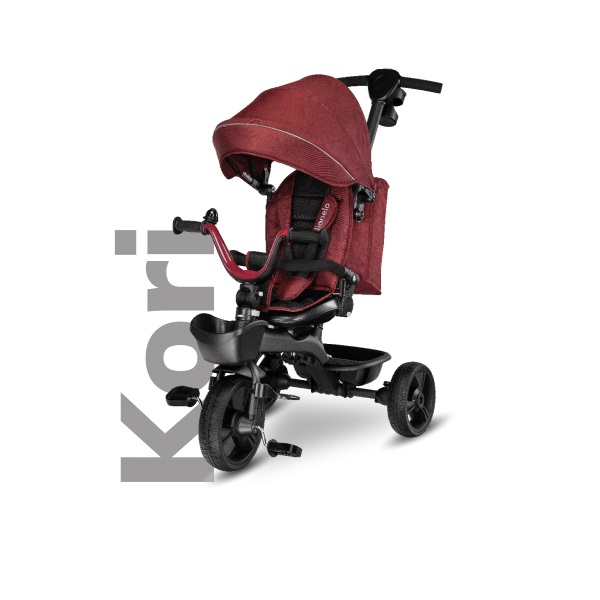 Велосипед-коляска Lionelo красный LO-KORI RED BURGUNDY 