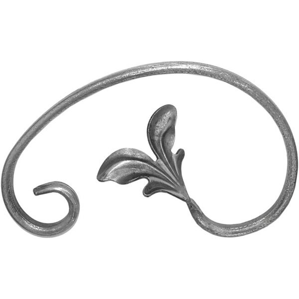 Завиток левый 10.256 200х125х12х6 мм