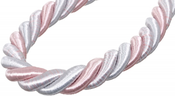 Підхват для штор 2018-54-K-122 рожевий/сірий Majestic