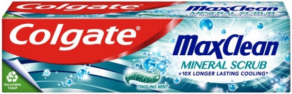 Зубна паста Colgate Max Clean Gentle Mineral Scrub 75 мл