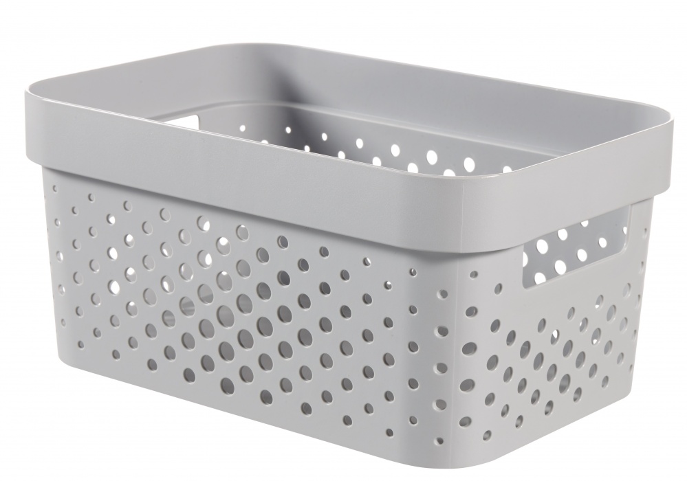 Кошик для зберігання Curver світло-сірий Infinity 4,5 л 120x260x180 мм
