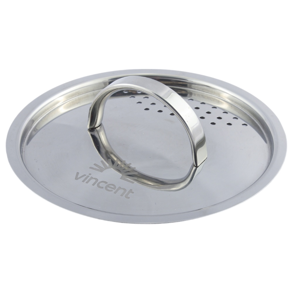 Ковш с крышкой Vincent 14 см 1,1 л VC-3185-14