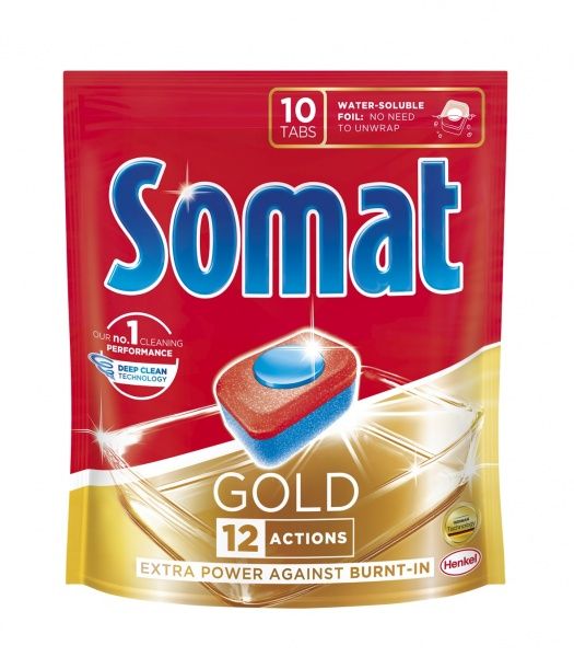 Таблетки для ПММ Somat Gold S 10 шт.